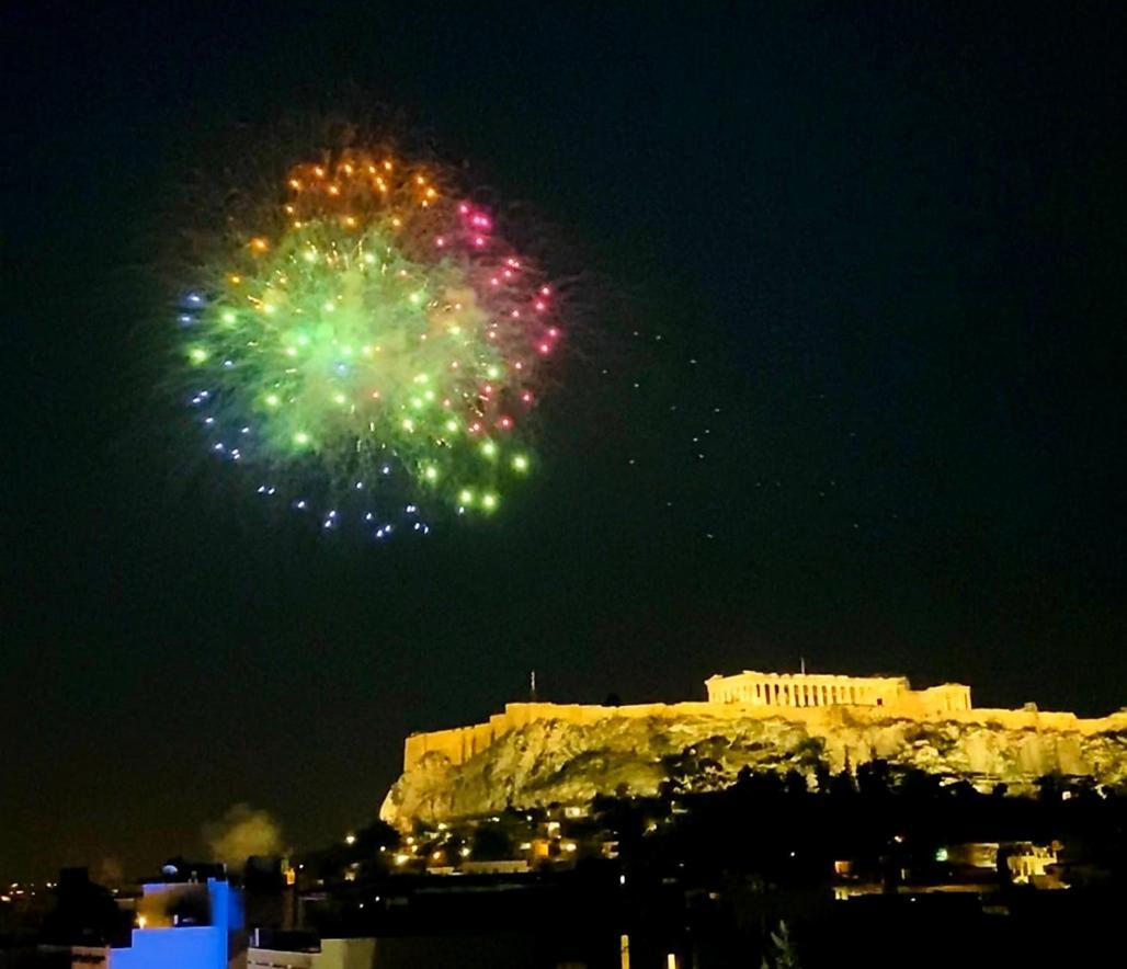 V&V Acropolis View Apartment Athena Bagian luar foto