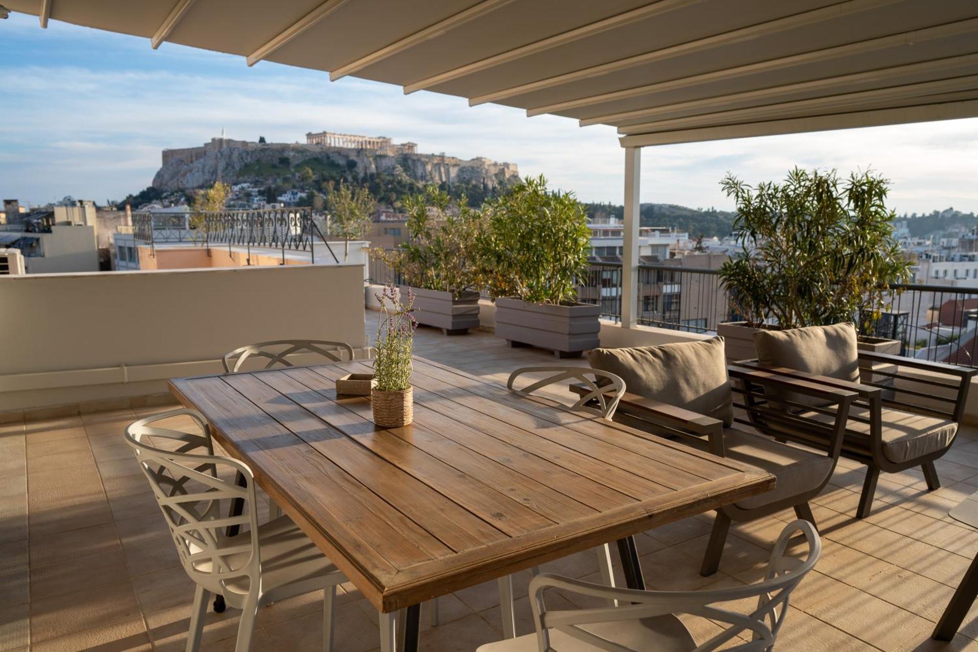 V&V Acropolis View Apartment Athena Bagian luar foto