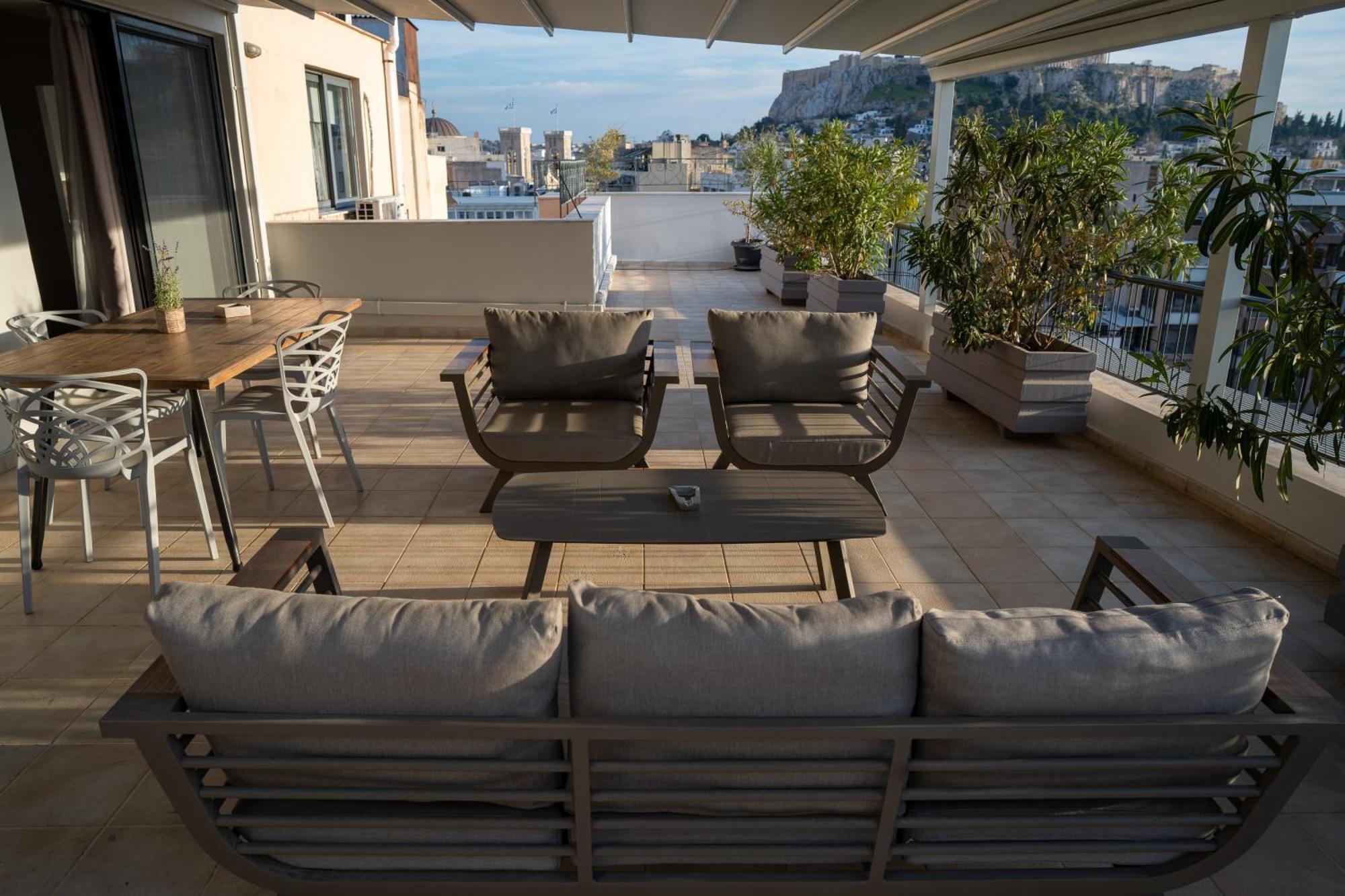 V&V Acropolis View Apartment Athena Bagian luar foto