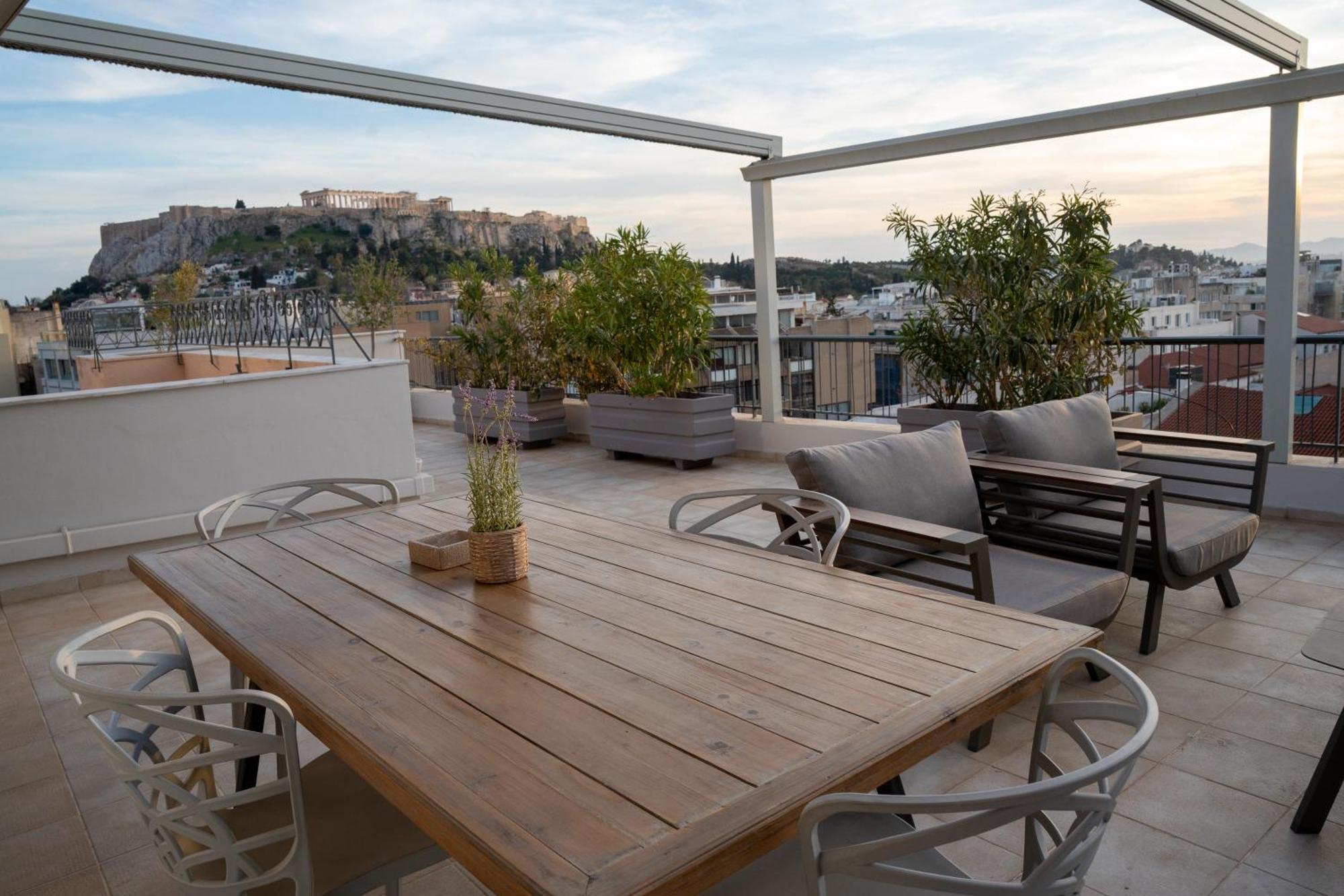 V&V Acropolis View Apartment Athena Bagian luar foto