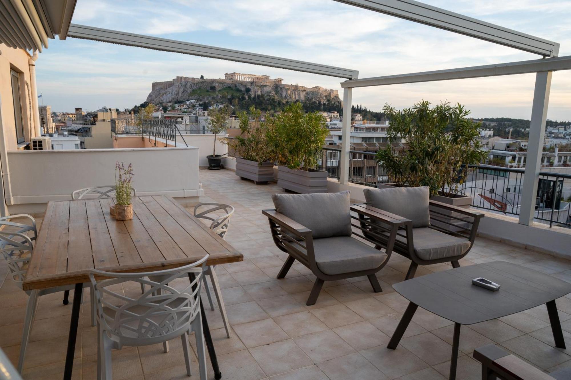 V&V Acropolis View Apartment Athena Bagian luar foto